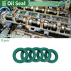 MakeModel Oil Seal / 25x38x7mm / Rotary Shaft Seal TPU Green 5 Pcs