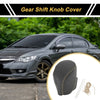 Honda Civic (2016-2021) Black Beige Faux Leather Car Gear Shift Knob Cover