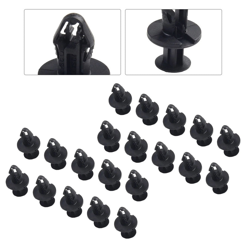 Tesla Model 3 Undertray Rivets / Black ABS (2017–2026)