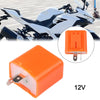 Motorcycle 1 x 2 Pin Adjustable LED Indicator Flasher Relay