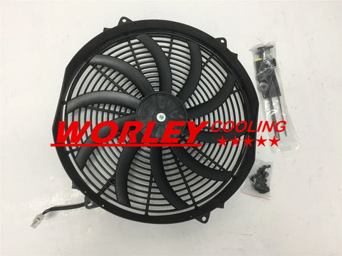 1955-1959 Chevy Pickup Truck 44MM 3-Row Aluminum Radiator & Fan (1955-1959)