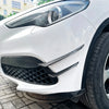 Alfa Romeo Stelvio Front Bumper Side Fin Canards Splitter (2017–2025)