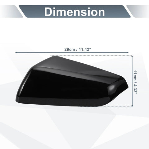 Chevy Equinox, GMC Left Side Rearview Mirror Cover Cap Gloss Black (2010-2017)
