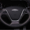 KIA CERATO FORTE K3 Chrome Steering Wheel Center Cover Sticker Trim FIT