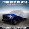 Ford F150 Crew Cab 04-21 Sun Rain Protection Gray Pickup Truck Cover