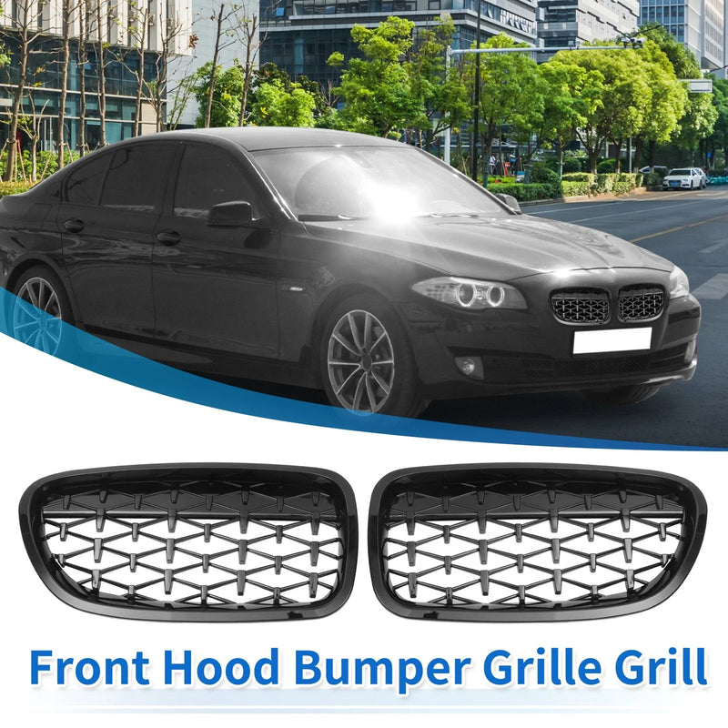 BMW 528i 535i 550i xDrive Front Hood Bumper Grille (2011-2016)