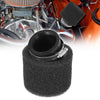150cc Engine Black 48mm Bent Air Filter Cleaner