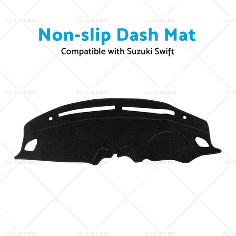 Suzuki Swift AZ GL GLX Turbo 2017-2023 Black Dash Mat