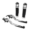 Benelli BN302S Silver Extendable Brake Clutch Levers & Handlebar Grips