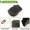 Honda Civic 2022-2024 Black Brown Faux Leather Gear Shift Knob Cover