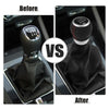 Subaru Impreza WRX STI Suede Black 6 Speed Manual Gear Shift Knob (09-21)