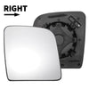 Ford Transit White Right Upper Side Mirror Glass (Non-heated)