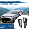 Toyota Corolla Air Condition Outlet / 2 x Vent Trim Cover Frame