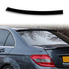 Mercedes Benz W204 Sedan, Obsidian Black ABS Roof Spoiler (2007-2014)