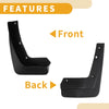 BMW X1 Front & Rear Mud Flap Splash Guards (2016-2022)