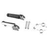 Honda CBR 250RR Black Front Rider Footrest Peg Bracket (1990-1997)