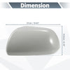 Toyota Highlander Gray Rearview Mirror Cover Cap Pair (2009-2014)