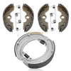 Honda Fourtrax 300 TRX300 Front & Rear Brake Shoes W/Springs (1988–2000)