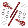 Racing Sport Cars - Red Universal Alloy Hood Pin Lock Kit