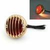 Bob Chopper Rat Gold Round Motorcycle Tail Light