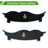 Infiniti EX25 (2013-2015) Black Blue Sticker Dash Cover Mat