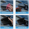 Honda 11th Civic Gloss Black Ox Horn Side Mirror Covers (2022-2023)