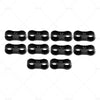 10 x AN6 Nylon Braided Stainless Fuel Oil Line Hose Separator Clamp