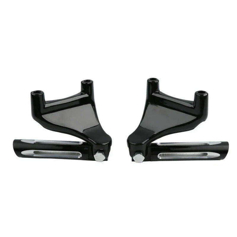 Harley Sportster 883 1200 (2004-2013) Black Rear Passenger Foot Pegs