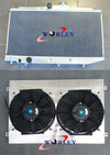 Toyota Corolla AE90 AE92 AE94 Aluminum Radiator, Shroud & Fans (89-94)