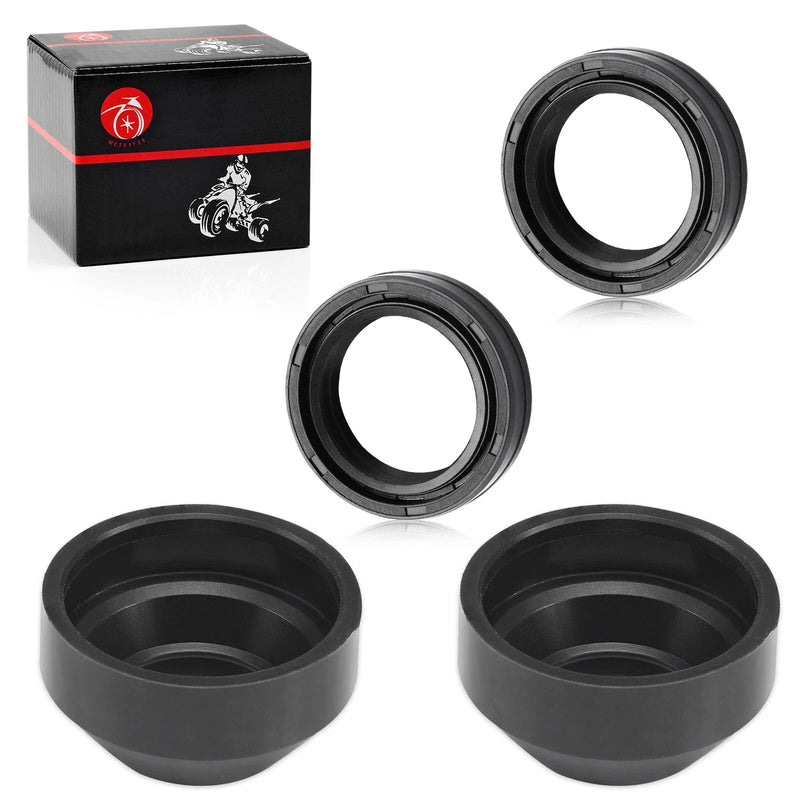Kawasaki KZ305 CSR-LTD KZ440A / D / B / G KZ400A / B / C / D / S / H KX80 Fork Dust Caps Kit (1974–1987)