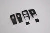 Tesla Model Y Window Lift Switch Panel Carbon Fiber Cover Trim (2020-2023)