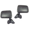 Toyota Hilux 2 x LH+RH Black Manual Door Mirrors Pair (1983–2004)