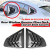 BMW X4 G02 Rear Window Quarter Glass Duct Vent Covers (2018–2024)