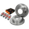 Nissan Patrol GQ Y60 Rear Disc Rotor & Pad Kit (1988 - 1999)