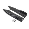 Car Blk Universal Rear Bumper Strip Lip Spoiler Diffuser Protector