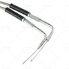 Harley-Davidson Throttle & Idle Cable Set 56-1/2" Stainless Steel
