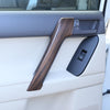 Land Cruiser Prado 4 x Wood Grain Front Door Armrest Covers (2010-2018)