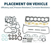 Toyota 1GFE Cylinder Head Gasket Kit