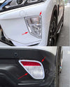 Mitsubishi Eclipse Cross Chrome Front Fog Light Covers (2017-2020)
