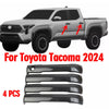 Toyota Tacoma 4pcs / Carbon Fiber Side Door Handles Cover Trim (2024–2024)