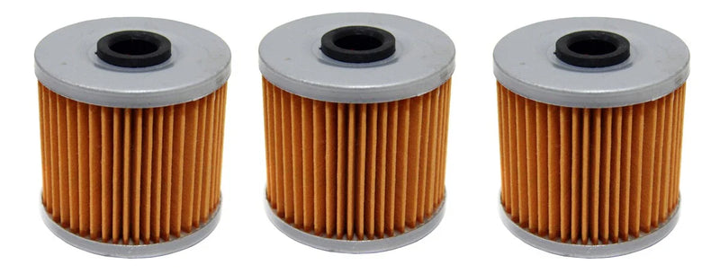 Kawasaki Bayou 220, 250 & 300, Lakota 300 & Mojave 250 3 x Oil Filters