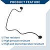 Peugeot 308 MK1 HATCHBACK (2007-2016) Rubber Black 1pc Radiator Hose