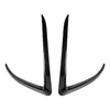Tesla Model X Carbon Fiber Front Fog Light Eyebrow Cover Trim (15-20)