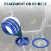Subaru WRX (2022-2023) Blue Engine Start Button Knob Cover Ring 3 x