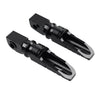 BMW G310GS G310R Black Rear Passenger Footrest Pegs (2017-2024)