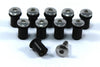 10 x Dadi Carenatura Parabrezza Kawasaki Ninja ZX-6R ZX-10R ZX-7R