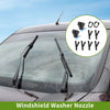 Jeep 1 x Windshield Washer Nozzle w/ Hose Connector