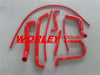 Ford Falcon AU1 AU2 4.0L 6 Cyl Silicone Radiator Coolant Hose Red (1998-2002)