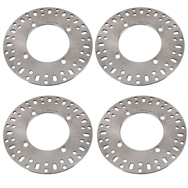 Yamaha Wolverine 850 2 x Front and Rear Brake Rotors (2018–2025)