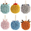 Microfiber Plush Chenille Kids Toddler Hand Towels - Absorbent Bathroom Kitchen